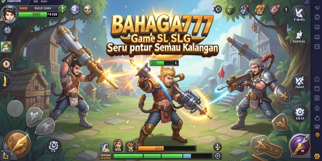 Tampilan gameplay seru dan strategi mendalam di BAHAGIA777.