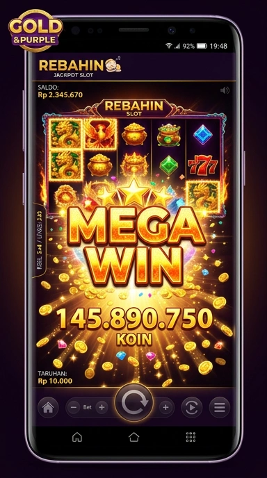 Tampilan utama aplikasi rebahin untuk unduh APK.